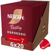 Nescafe Roastery Espresso Medium capsules - 6 doosjes x 20 koffiecups