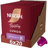 Nescafe Roastery Lungo capsules - 6 doosjes x 20 koffiecups