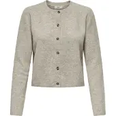 JDY Gebreid vest 'JDYChloe' taupe