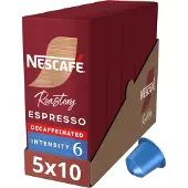 Nescafe Roastery Espresso Decafé capsules - 5 doosjes x 10 koffiecups