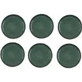 Bitz Dinerbord Gastro Black Green 21 cm (6-Delig)