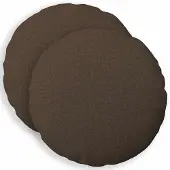 vidaXL Kussensloop 2 st HEERLEN Taupe Diam. 50 cm Stof