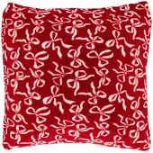 Unique living - Sierkussen Fanny - red - 45x45cm