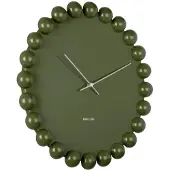 Karlsson Cadiz Dotty Wandklok | Ø40cm | Luxury groen