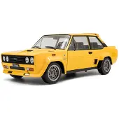Solido Fiat 131 Abarth '80, geel schaal 1:18