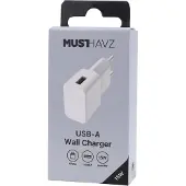 Grab 'n GO GoEasy USB-A Charger 15W, white