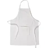 Creativ Company Katoenen Schort met Zak M-XL cm Wit