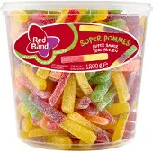 Red Band - Zure frieten - 6x 100 stuks