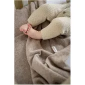 Babys Only Newborn deken Merino Brushed Meadow ecru - 65x75 cm