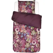 Essenza Violesta Dekbedovertrek Biologisch Katoensatijn Mauve wine - Eenpersoons – 140x200/220 cm