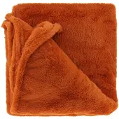 Unique living plaid jip orange flame 150x200cm