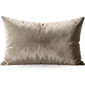 Zelesta Flanel Uni Kussenslopen set van 2 - Taupe 60x70cm