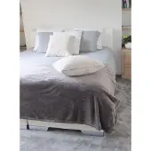 Vandersickel PLAID / DEKEN MICROFIBRE GRAND LUXE 220 X 240 - VISON2020