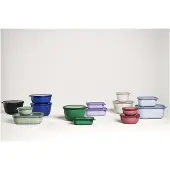 Mepal Cirqula kom met deksel ø 13 cm 350 ml kunststof nordic blue