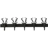 J-Line kapstok hert - aluminium - zwart