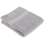 Tendance Serviette invité 30 x 50 cm 100 % coton gris clair