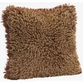 Madam Stoltz Wollen Sierkussenhoes – Oudroze & Baksteenrood – 40x40 cm – Handgeweven