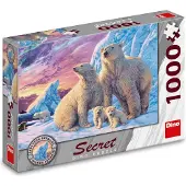 Dino Bikes IJsberen: Puzzel van 1000 stukjes
