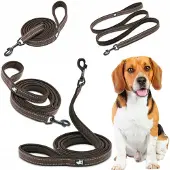 TrueLove Active Hondensnoer Brons 200cm M - Reflecterend & Sterk
