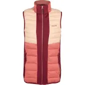 Regatta Dames/Dames Leedre Bodywarmer (Rumba Rood/Mineraal Rood)