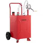 Vevor 75,7L Brandstoftrolley Mobiel Tanksysteem met Handpomp