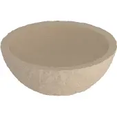 Proline Flint 40 Waskom Hardsteen Rond 40x40x15 cm Sand Stone