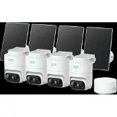 Eufy EufyCam C37 4K 4-Pack + HomeBase Mini