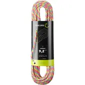 Edelrid - Klimtouwen - Kinglet 9,2Mm Snow voor Unisex - Maat 70 m - Roze