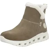 Rieker Boots 'Stiefel Damen M6050-64 Rauleder in braun' bruin