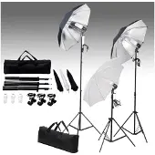 vidaXL Fotostudioset met verlichtingsset en achtergrond