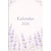 Merkloos Kalender 2026 - Stijlvol en praktisch