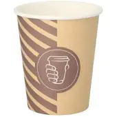 Starpak drinkbekers Coffee Line, 0,3 l, hartpapier, 50 stuks