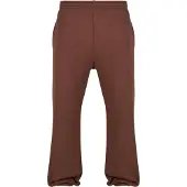 Urban Classics Effen heren Fluffy Joggingbroek (Chocoladebruin)