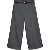 Vero Moda Elma Belt Culotte Wide Leg Hoge Taille Broek
