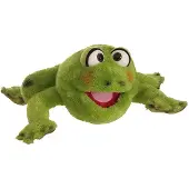 Living puppets Rolf de Kikker | handpop 35 cm met klapmondprincipe | wasbaar tot 30°C | geschikt voor kinderen en volwassenen