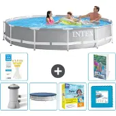 Intex Prism Frame Zwembad, rond - 366x76 cm - 5-delig, model S276