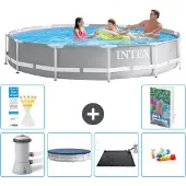Intex Prism Frame Zwembad, rond - 366x76 cm - 5-delig, model S211