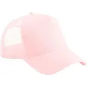 Beechfield Kinder/Kids Snapback Trucker Cap (Pastel Roze)