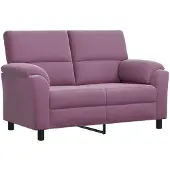 vidaXL Bank Paars 154 x 85 x 93 cm fluweel