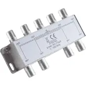 S-Impuls F splitter met 8 uitgangen / 5-1000 MHz