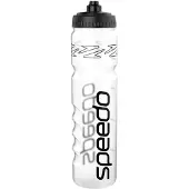 Speedo 1L Waterfles (Helder/zwart)
