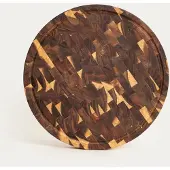 Homla | Acacia snijplank | NAVIRE | ronde hakblok | 38 x 4 cm | 793813