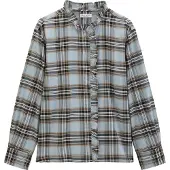 Marc O'Polo Blouse blauw / grijs / groen
