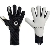Elite Sport T1B Knit Keepershandschoenen Zwart Wit