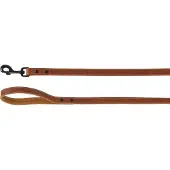 Flamingo looplijn Montana cognac - leder - spatwaterdicht - Maat M