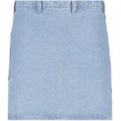 Witloft schort lichtblauw - 100% gerecycled denim - Maat one size