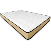 Dripio Omkeerbare visco-matras Aura, 80x200 cm, wit, hypoallergeen