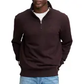 Superdry Essential Serif Half Zip Sweater Heren - Maat XXL