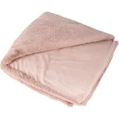 Lalee Heaven Plaid - Deken - 150x200 - Roze