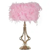 Mauro Ferretti Tafel lamp TARTY, roze, diameter 25 cm, hoogte 54 cm